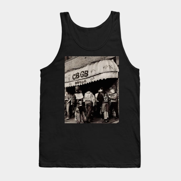 CBGB's Omfug , Legend is here Tank Top by Keenan Cloths